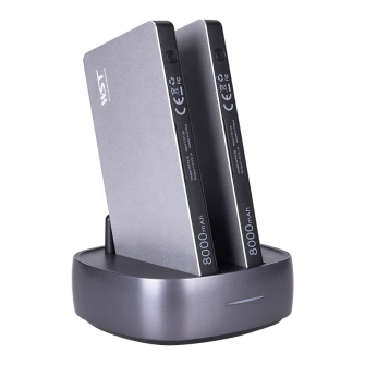 991060 POWERSTATION Desktop mit 2 Powerbanks 8000mAh