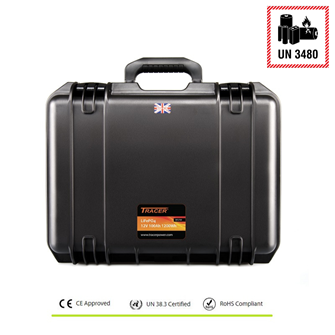 TRACER Powerbox 12V 100Ah LiFePO4 Peli™ Case Kit / IP67