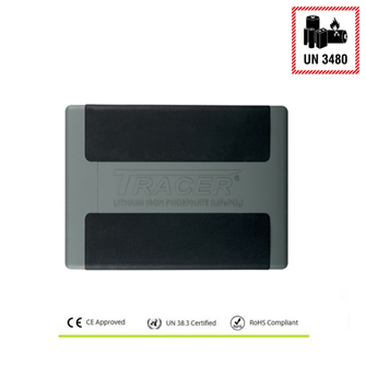 TRACER Powerbox 12V 16Ah LiFePO4 Battery Pack Set / IP64