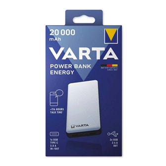 VARTA POWERBANK ENERGY 20000mAh