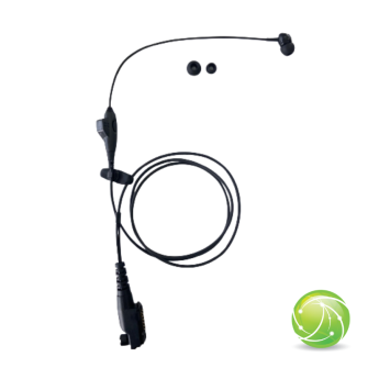 AKKUPOINT Diskret-Hörsprechgarnitur EarPod mit PTT und Mikrofon / zu TPH900