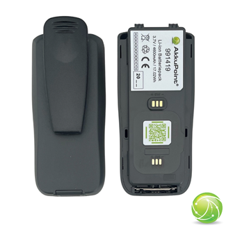 AKKUPOINT Batteria radio High Capacity TPH900 Clip / CE