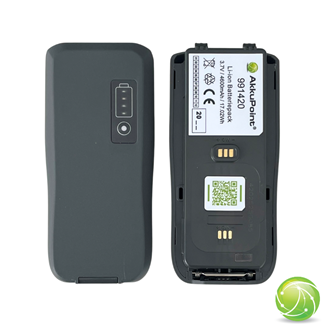AKKUPOINT Batteria radio High Capacity LED-Display / CE