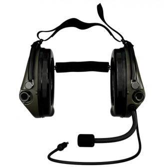 SORDIN SUPREME MIL CC NEXUS Simple Com Aktivgehörschutz mit Nackenbügel / olivgrün