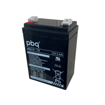 PBQ CT2.6-12S 12V 2.6Ah Pb 