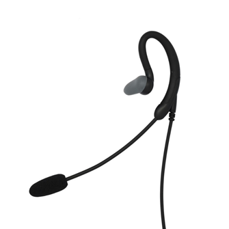 Headset avec embout silicone et microphone sur tige / Noise Cancelling / IPX4