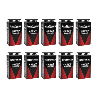 KRAFTMAX 9V E-Block 1200mAh Li-MnO2