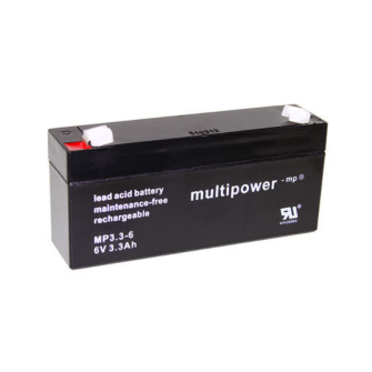 MULTIPOWER MP3.3-6 6V 3.3Ah Pb