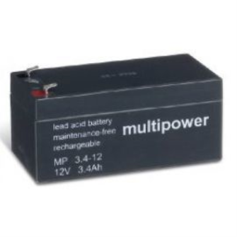 998954 MULTIPOWER MP3.4-12 12V 3.4Ah Pb / VdS