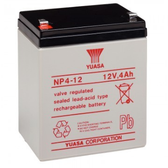 999184 YUASA NP4-12 12V 4Ah Pb / VdS