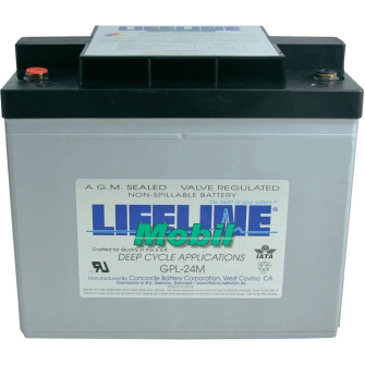 999193 LIFELINE GPL-24M 12V 80Ah Pb AGM