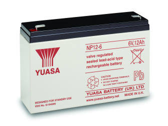 999275 YUASA NP12-6 6V 12Ah Pb