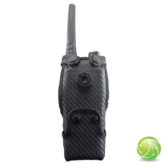 AKKUPOINT Funkholster "Rotations-Clip" mit Zusatzöffnung unten / zu TPH900