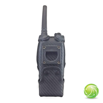 AKKUPOINT Astuccio "clip mezza-luna" con apertura aggiuntiva / per TPH900