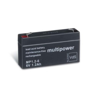 MULTIPOWER MP1.2-6 6V 1.2Ah Pb / Vds