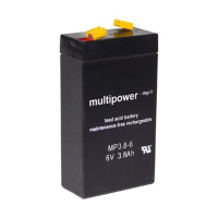 MULTIPOWER MP3.8-6 6V 3.8Ah Pb