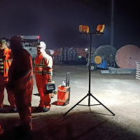 NightSearcher Galaxy Pro 6K Flutlichtstrahler / IP54 / max. 6‘000 Lumen