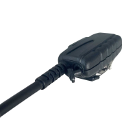 AKKUPOINT Collar microphone / PTT with 25cm coiled cable for TPH700