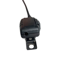 AKKUPOINT Collar microphone / PTT with 25cm coiled cable for TPH700