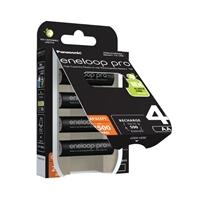PANASONIC ENELOOP Pro AA / HR06 / Mignon BK-3HCDE/4BE