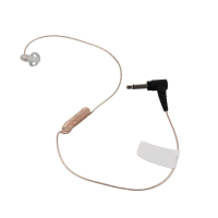 Diskret-Ohrh&amp;#246;rer ultraleicht mit 30cm Spiralkabel / 3.5mm Jack gewinkelt