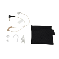 Diskret-Ohrh&amp;#246;rer ultraleicht mit 30cm Spiralkabel / 3.5mm Jack gewinkelt