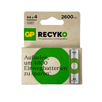 GP Batteries ReCyko AA / R6 Mignon GP270AAHCE