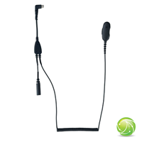AKKUPOINT Smartphone PTT adapter for open carrying with 3.5mm jack and microphone