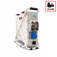 ecoPowerBank / Distributore mobile di energia a batteria / 2.3kWh / IP54
