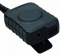 998792 HEADSET Grosse Daumen-PTT mit Mikrofon / 3.5 mm Stereobuchse / 2.5mm Buchse für ext. PTT zu EADS P2G