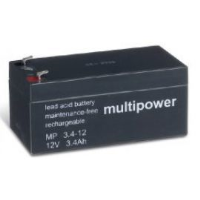 998954 MULTIPOWER MP3.4-12 12V 3.4Ah Pb / VdS