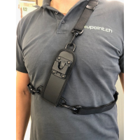 AKKUPOINT 3-Punkt-Tragegurt lang / elastisch