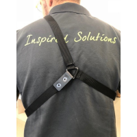 AKKUPOINT 3-Punkt-Tragegurt lang / elastisch