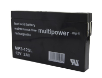 999899 MULTIPOWER MP2-12SL 12V 2Ah Pb