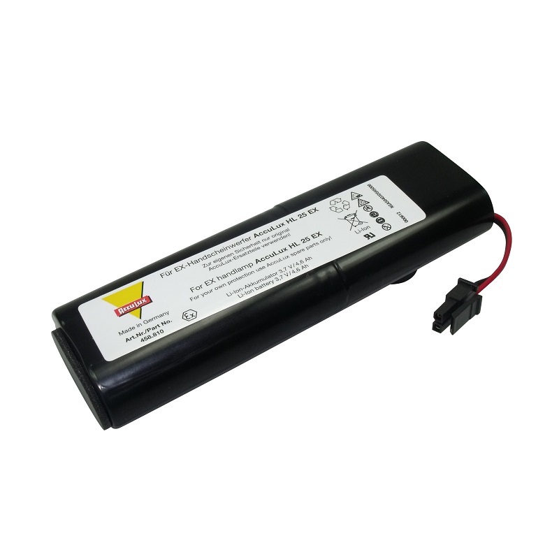 ACCULUX Batterie pour lampe &#224; t&#234;te flexible HL25EX / Ex-prot&#233;g&#233; / ORIGINAL