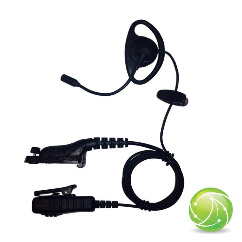 MOTOROLA / AKKUPOINT Garniture audio oreillette avec microphone sur tige  pour Mototrbo MTP850S