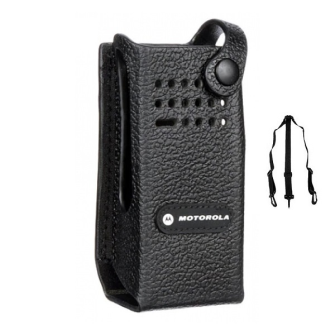 Holster leather / PMLN5839-3P / 3-Point-strap / for MOTOROLA DP4400