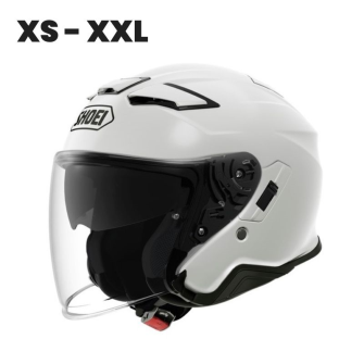 SHOEI J-Cruise II Motorcycle Jet helmet P/J homologated without headset / WHITE / M