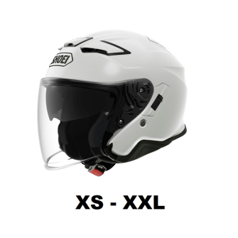 SHOEI J-Cruise II Motorcycle Jet helmet P/J homologated without headset / WHITE / M