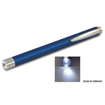ALU DIAGNOSTICLIGHT LED-Lampe pupille certifi&#233;e BLANC/ bleu / MDR / EN 62471