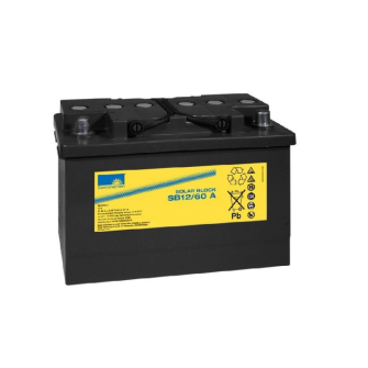 EXIDE SONNENSCHEIN Gel SB12/60A - Solar NGSB120060HS0CA 12V 60Ah Pb