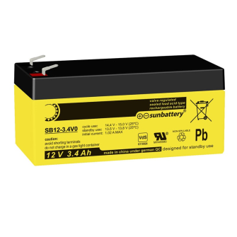 SUN Battery SB12-3.4V0 12V 3.4Ah Pb / VdS