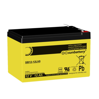 SUN Battery SB12-12LV0 12V 12Ah Pb / VdS