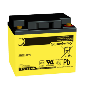 SUN Battery SB12-45V0 12V 45Ah Pb / VdS