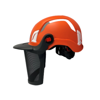 KASK helmet set for forestry work / orange