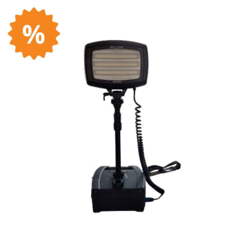 NightSearcher Solaris Lite portable LED floodlight / IP65 / max. 16&#39;000 lumen / OCCASION