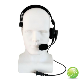 AKKUPOINT Headset leggera con altoparlante unilaterale e microfono a collo d&amp;#39;oca 