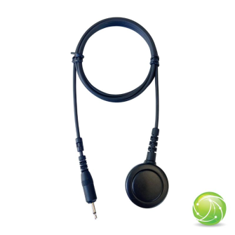 AKKUPOINT Touche PTT avec jack 2.5mm droit