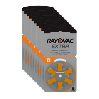 RAYOVAC piles pour appareils auditifs 13AE 1.45V Zinc-air