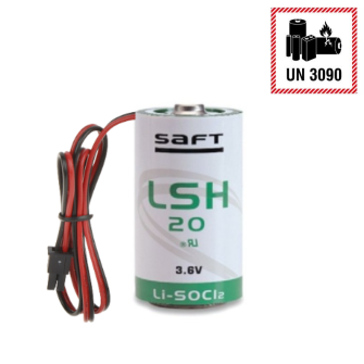 SAFT LSH20 Mono D 3.6V 13Ah Lithium